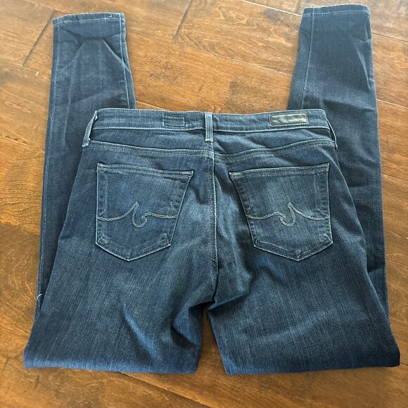 AG Adriano Goldschmied The Legging Ankle Super Skinny Dark Wash Jeans Size 26 - Picture 4 of 9